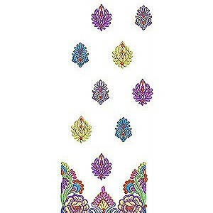 Daman Machine Embroidery Design 594