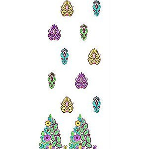 Iris Tunic Top Embroidery Design