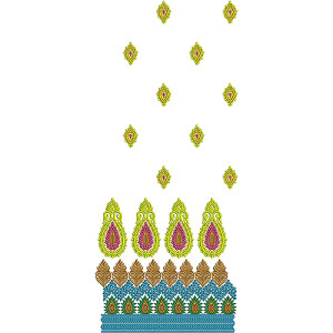 Women's Bridal Suit Embroidery Design