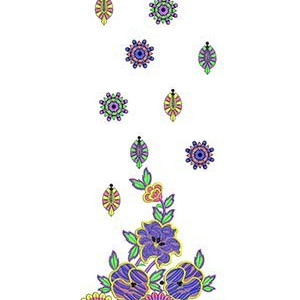 Skater Dress Embroidery Design