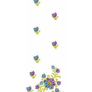 Blossom Embroidery Stitching Design