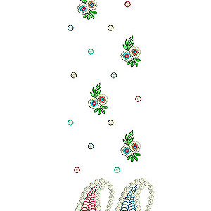 Wedding Apparel | Creative Embroidery Design