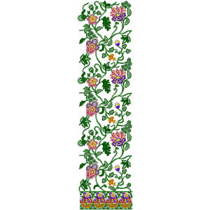 8427  Daman Embroidery Design