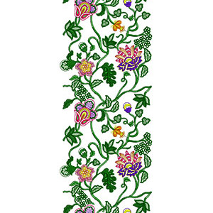 8427  Daman Embroidery Design