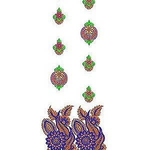 UK Choice Designer Dress Embroidery Design