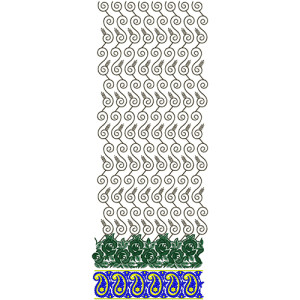 9358 Daman Embroidery Design