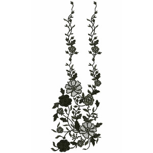 9413 Daman Embroidery Design