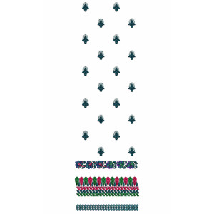 9501 Daman Embroidery Design