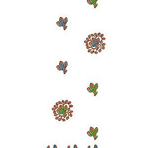 Lace Daman Embroidery Design