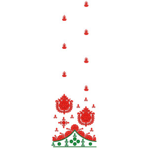 9601 Daman Embroidery Design