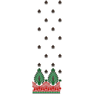 9604 Daman Embroidery Design