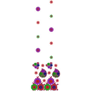 9605 Daman Embroidery Design