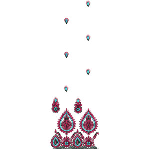 9607 Daman Embroidery Design