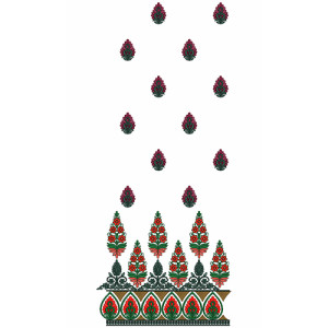 9707 Daman Embroidery Design