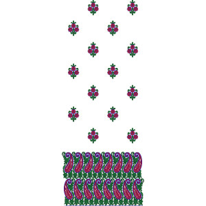 9711 Daman Embroidery Design