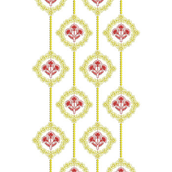 Floral Daman Embroidery