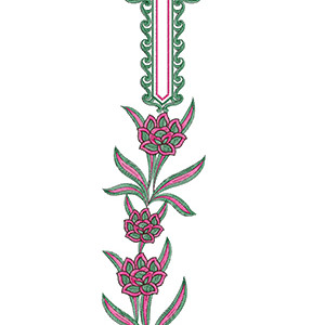 Embroidery Design In Dress 10898