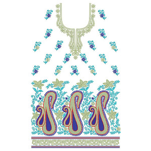 Neckline | Borderline | Daman style Embroidery Design