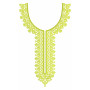 Bollywood Dance Costumes Neck Embroidery Design