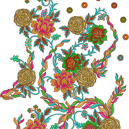 Designer Wedding Gowns For Embroidery