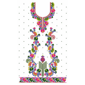 New Dress Embroidery Design 18296