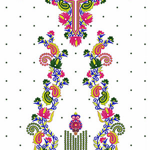 New Dress Embroidery Design 18296