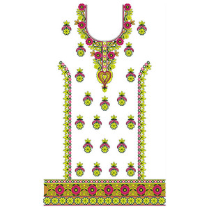New Dress Embroidery Design 18297