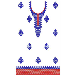 New Dress Embroidery Design 18298