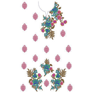 New Dress Embroidery Design 18387