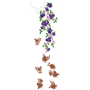 New Dress Embroidery Design 18394