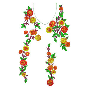 New Dress Embroidery Design 18395