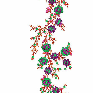 New Dress Embroidery Design 18396