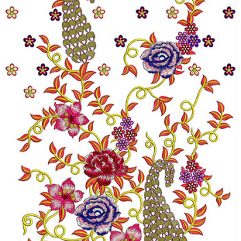 Japanese Geisha Embroidery Designs