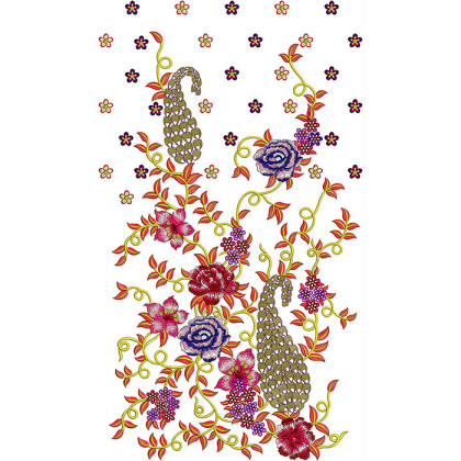 Japanese Geisha Embroidery Designs