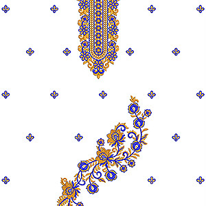 New Dress Embroidery Design 19395