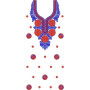 Dress Embroidery Design 19595