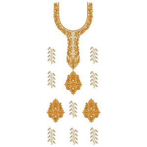 New Dress Embroidery Design 19619