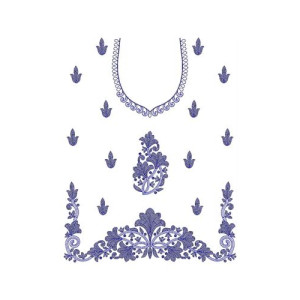 New Dress Embroidery Design 19620
