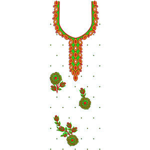 New Dress Embroidery Design 19642