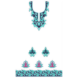 New Dress Embroidery Design 19657