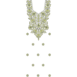 New Dress Embroidery Design 19658