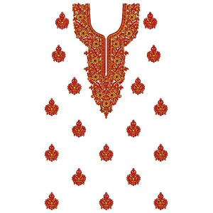 New Dress Embroidery Design 19663