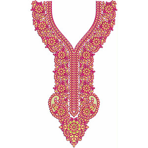 New Dress Embroidery Design 19783