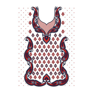 Pakistani Dress Embroidery Design 20590