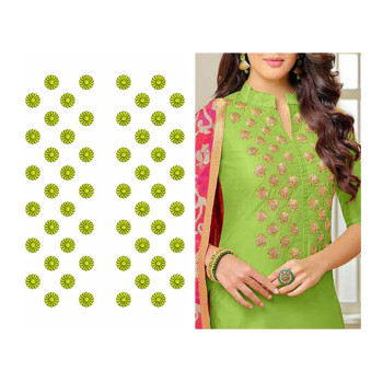 Latest Beautiful Dress Embroidery Design 20684