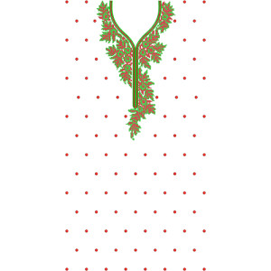 Dress Embroidery Design 20833