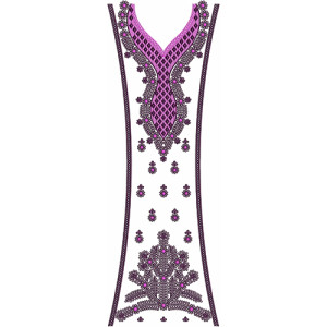 New Dress Embroidery Design 20836