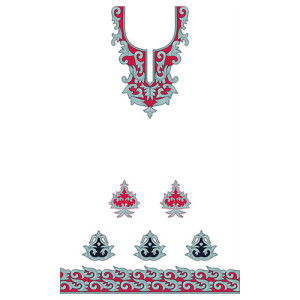 New Dress Embroidery Design 21103