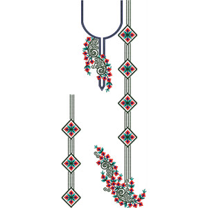 Ancient Egypt Garment Embroidery Design 21709