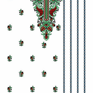 Egyptian Lehenga Dress Embroidery Design 21861